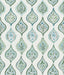York Marketplace Motif Pale Grey/Green Wallpaper