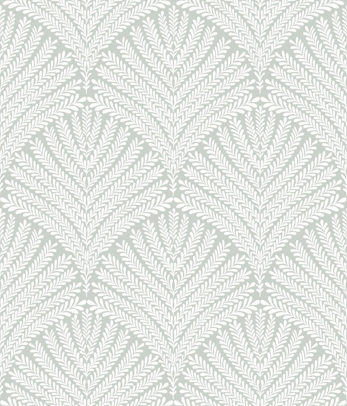 York Beachcomber Green/White Wallpaper