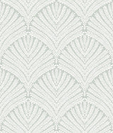 York Beachcomber Green/White Wallpaper