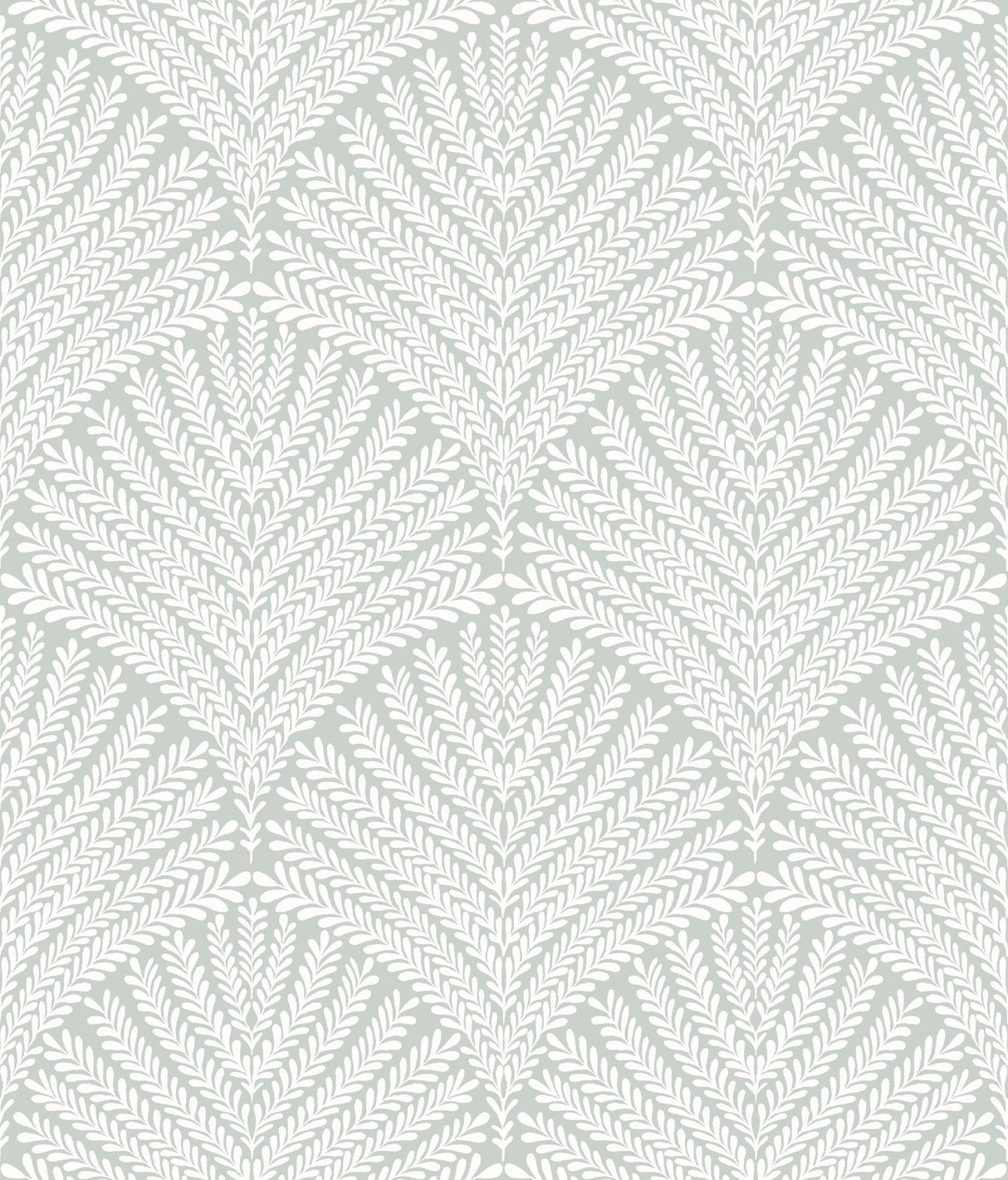 York Beachcomber Green/White Wallpaper