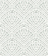 York Beachcomber Green/White Wallpaper