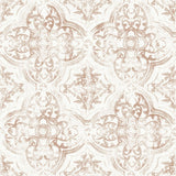 York Quartet Off White/Tan Wallpaper