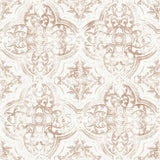 York Quartet Off White/Tan Wallpaper