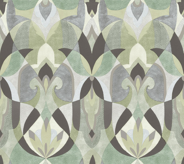 York Malta Green Wallpaper