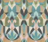 York Malta Green/Teal/Gold Wallpaper