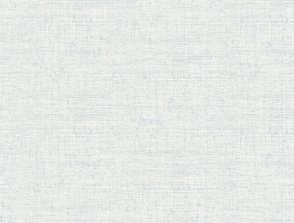 York Papyrus Weave Blue Wallpaper