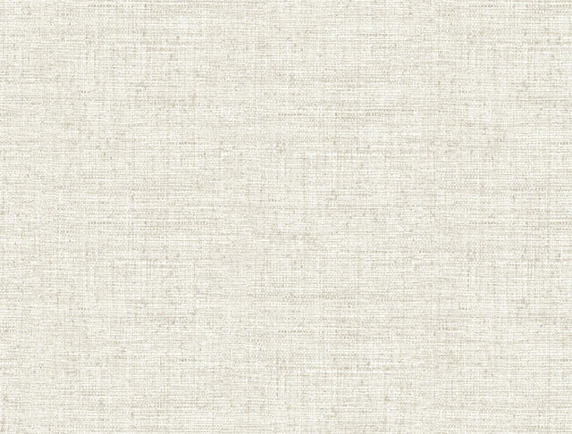 York Papyrus Weave White Wallpaper