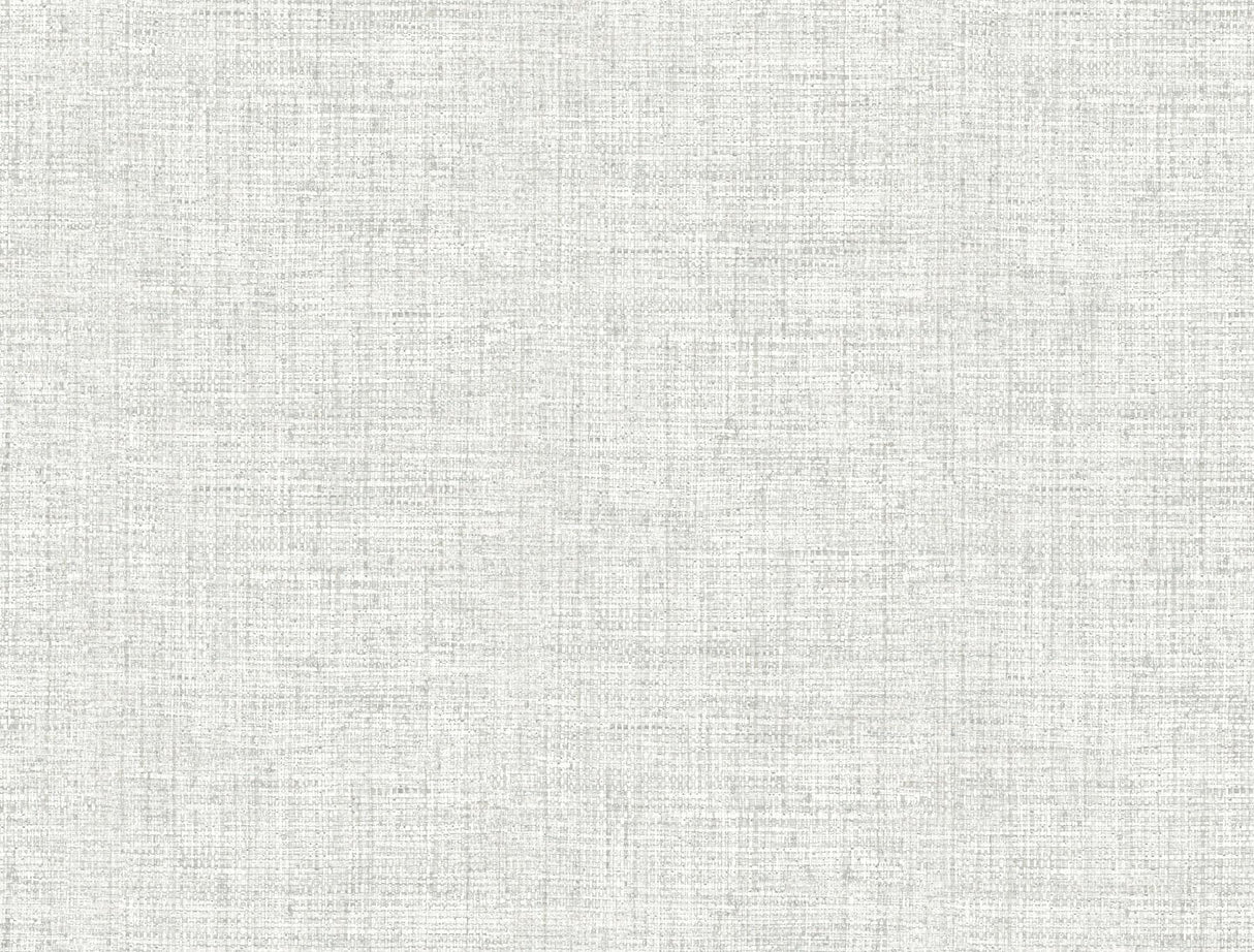 York Papyrus Weave Gray Wallpaper
