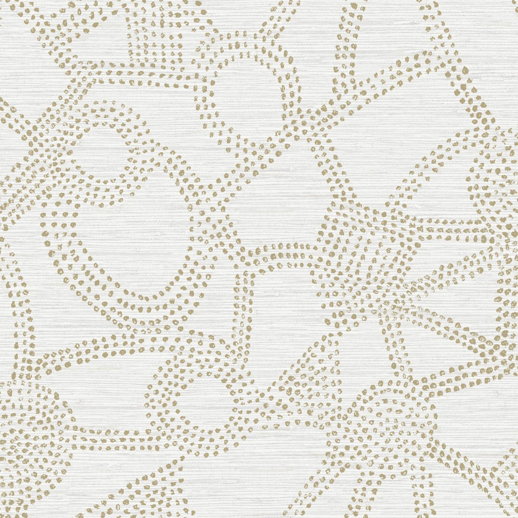 RoomMates Amhara Peel & Stick taupe Wallpaper