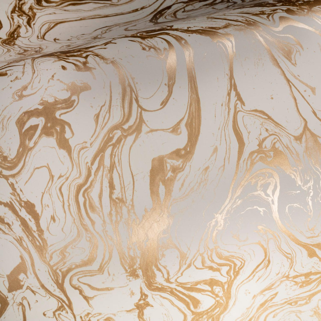 RoomMates Marble Peel & Stick gold Wallpaper
