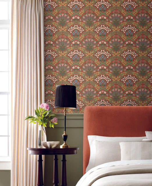 Rifle Paper Co. Bramble Red/Green Wallpaper