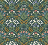 Rifle Paper Co. Bramble Green/Gold Wallpaper