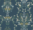 Rifle Paper Co. Luxembourg Blue Wallpaper