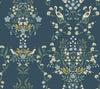 Rifle Paper Co. Luxembourg Blue Wallpaper