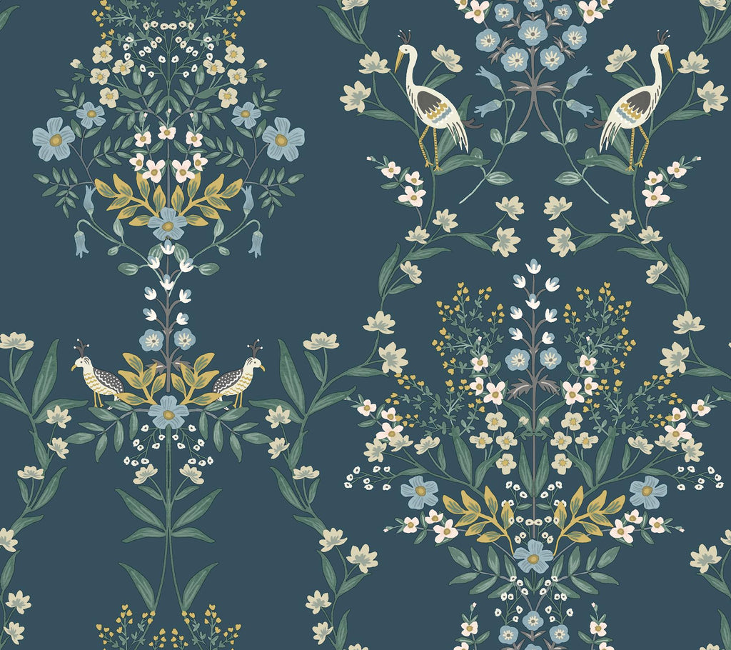 Rifle Paper Co. Luxembourg Blue/Green Wallpaper