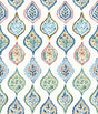 York Marketplace Motif White/Multi Wallpaper
