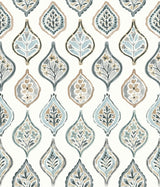 York Marketplace Motif White/Neutral/Beige Wallpaper