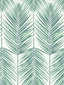 Seabrook Paradise Palm Tropic Green Wallpaper