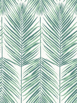 Seabrook Paradise Palm Teal Wallpaper