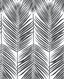 Seabrook Paradise Palm Ebony Wallpaper
