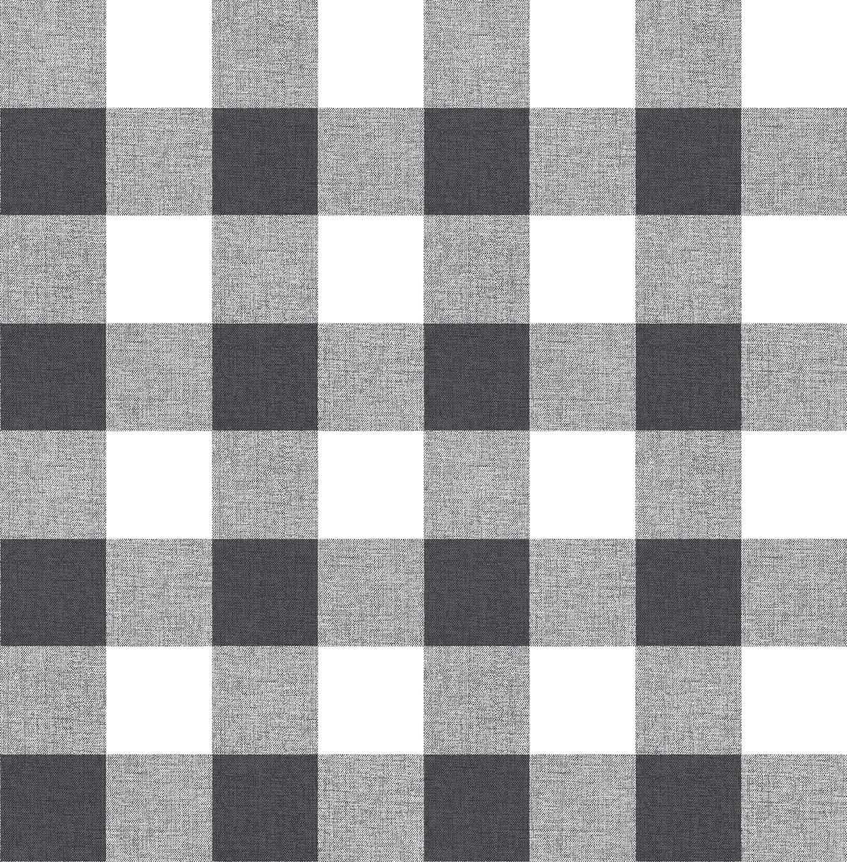 Seabrook Picnic Plaid Charcoal Wallpaper