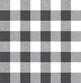 Seabrook Picnic Plaid Charcoal Wallpaper