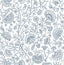 Seabrook Paisley Trail Midnight Blue Wallpaper