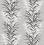 Seabrook Leaf Stripe Monochrome Wallpaper
