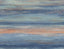 Seabrook Sunset Stripes Blueberry and Vermillion Orange Wallpaper