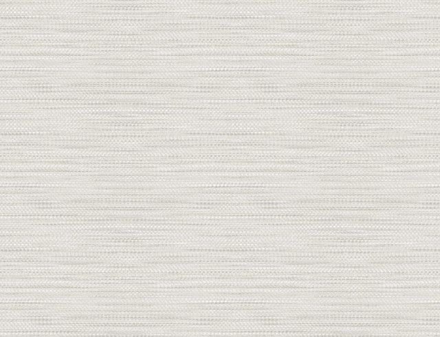 Seabrook Toweling Faux Linen Winter Fog Wallpaper