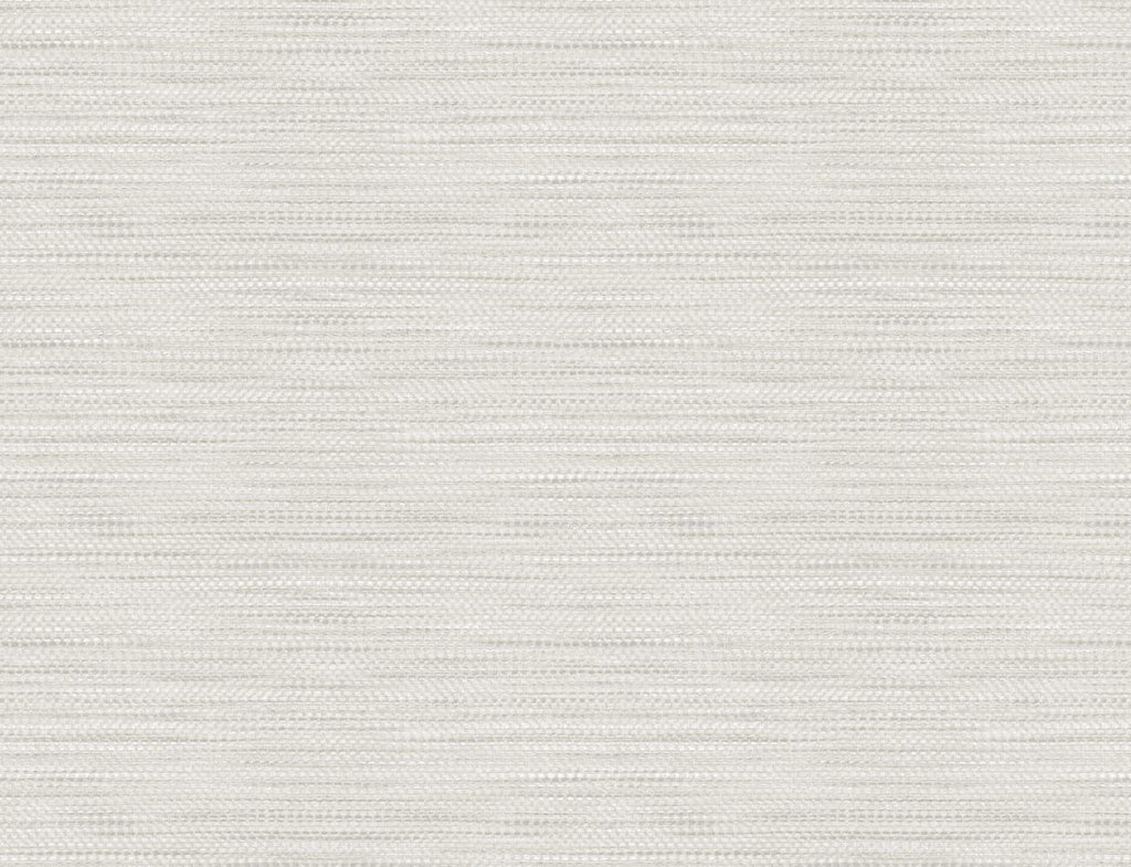 Seabrook Toweling Faux Linen Grey Wallpaper