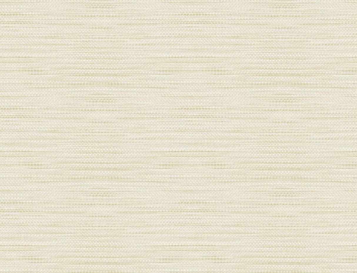 Seabrook Toweling Faux Linen French Vanilla Wallpaper
