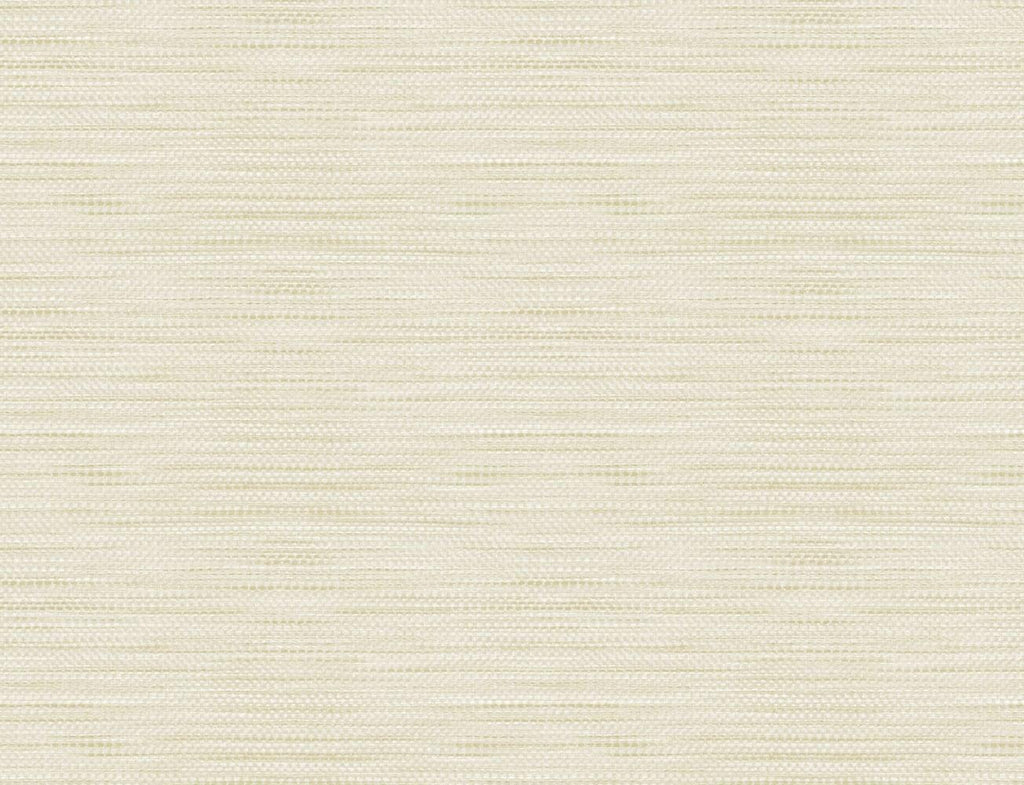 Seabrook Toweling Faux Linen French Vanilla Wallpaper