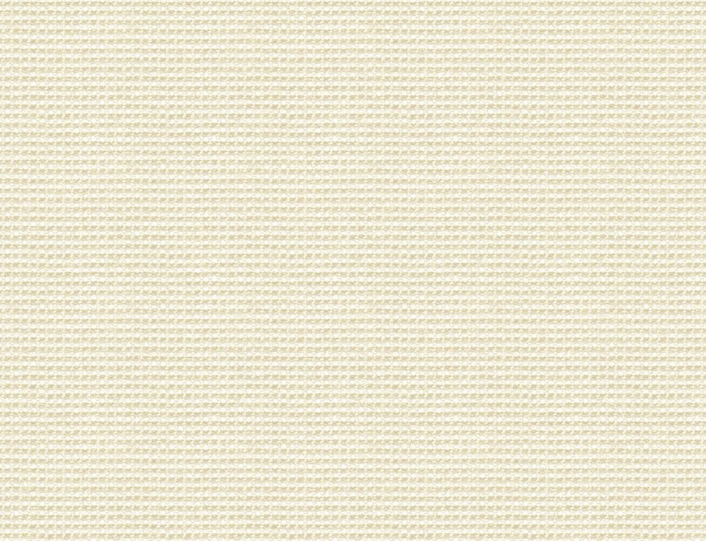Seabrook Faux Wool Weave Metallic Gold and Cream Wallpaper