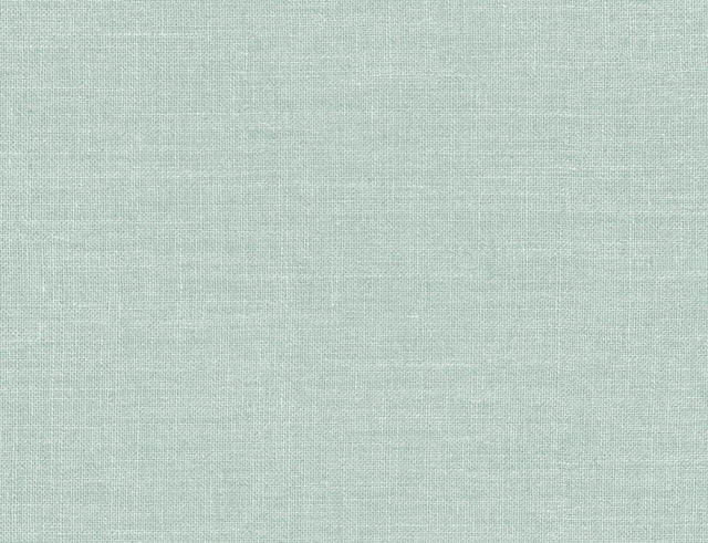 Seabrook Hopsack Embossed Vinyl Victorian Jade Wallpaper