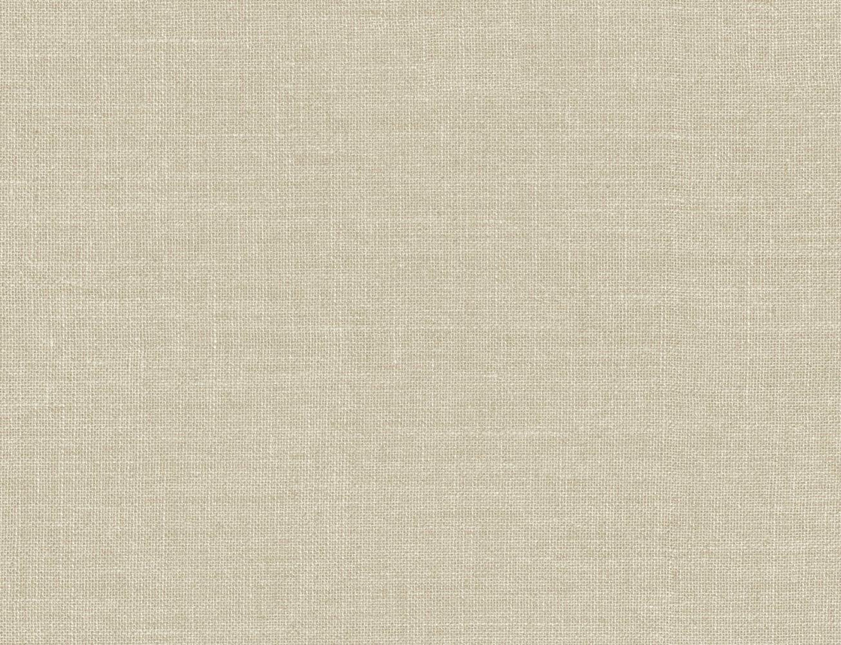 Seabrook Hopsack Embossed Vinyl Caf Latte Wallpaper