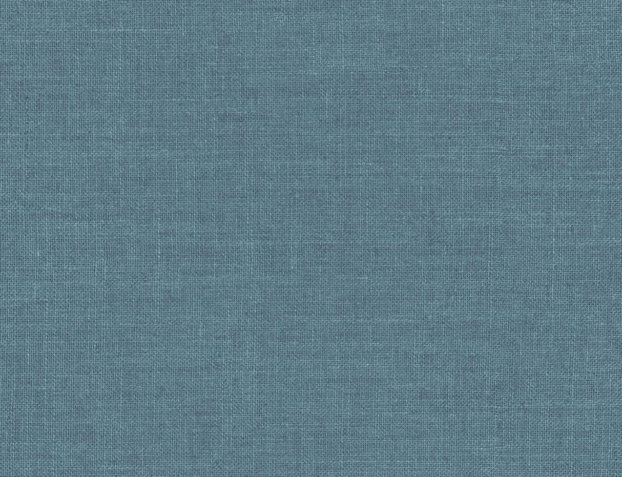 Seabrook Hopsack Embossed Vinyl Victorian Teal Wallpaper