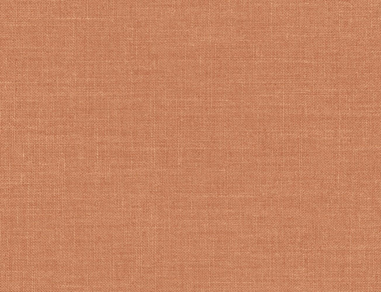 Seabrook Hopsack Embossed Vinyl Persimmon Wallpaper