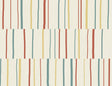 Seabrook Block Lines Vermillion, Sunflower, and Teal Wallpaper