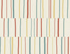 Seabrook Block Lines Vermillion, Sunflower, And Teal Wallpaper