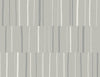Seabrook Block Lines Metallic Silver And Cove Gray Wallpaper
