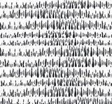 Seabrook Brush Marks Black Wallpaper