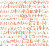Seabrook Brush Marks Orange Wallpaper
