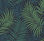 Seabrook Via Palma Midnight Blue, Juniper, and Spearmint Wallpaper