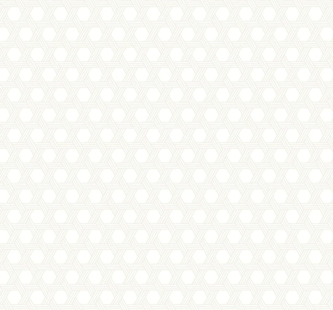 Seabrook Cabana Wicker Grey Wallpaper