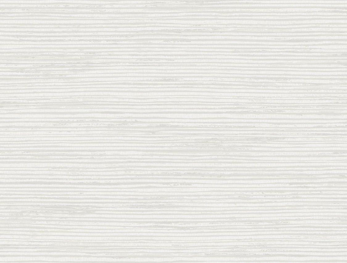 Seabrook Osprey Faux Grasscloth Silver Wallpaper