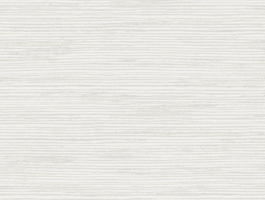 Seabrook Osprey Faux Grasscloth Silver Wallpaper