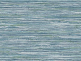 Seabrook Osprey Faux Grasscloth Midnight Blue, Spearmint, and Ice Wallpaper