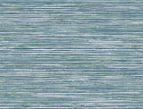 Seabrook Osprey Faux Grasscloth Blue Wallpaper