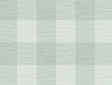 Seabrook Rugby Gingham Green Wallpaper